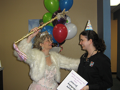 Dr. Brigati and the Toothfairy.